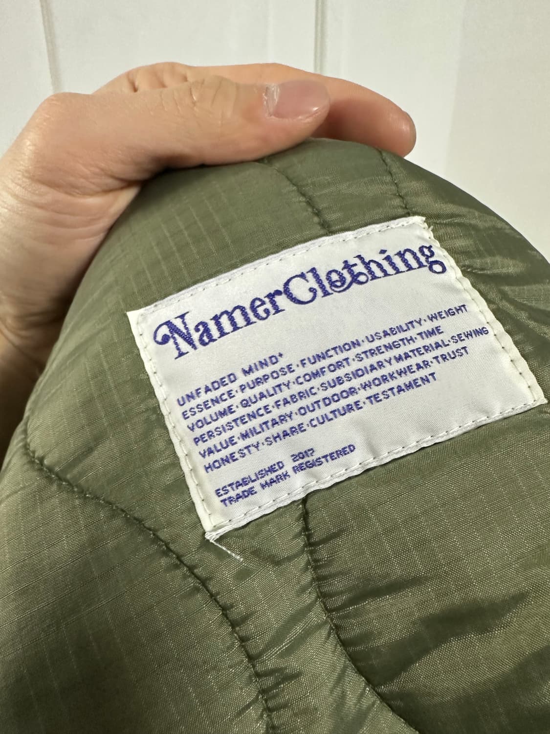 네이머클로딩 M-65 라이닝 파카 상품이미지4