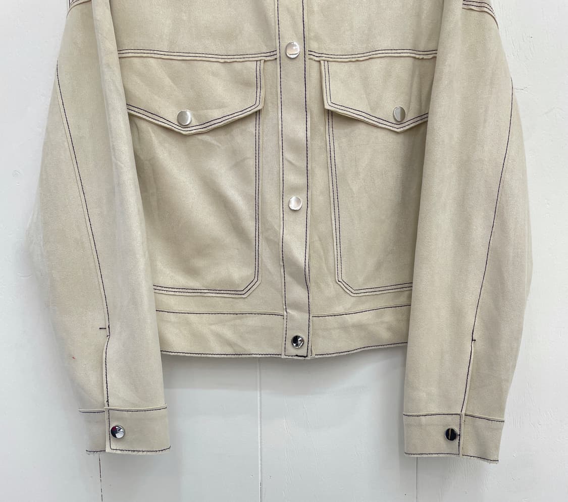 자라(ZARA) 스웨이드 스티치 크롭 자켓 상품이미지5