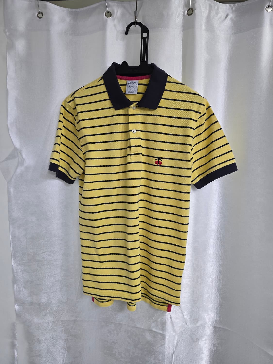 브룩스브라더스 옐로우 스트라이프 반팔 폴로티 (1743) 상품이미지1