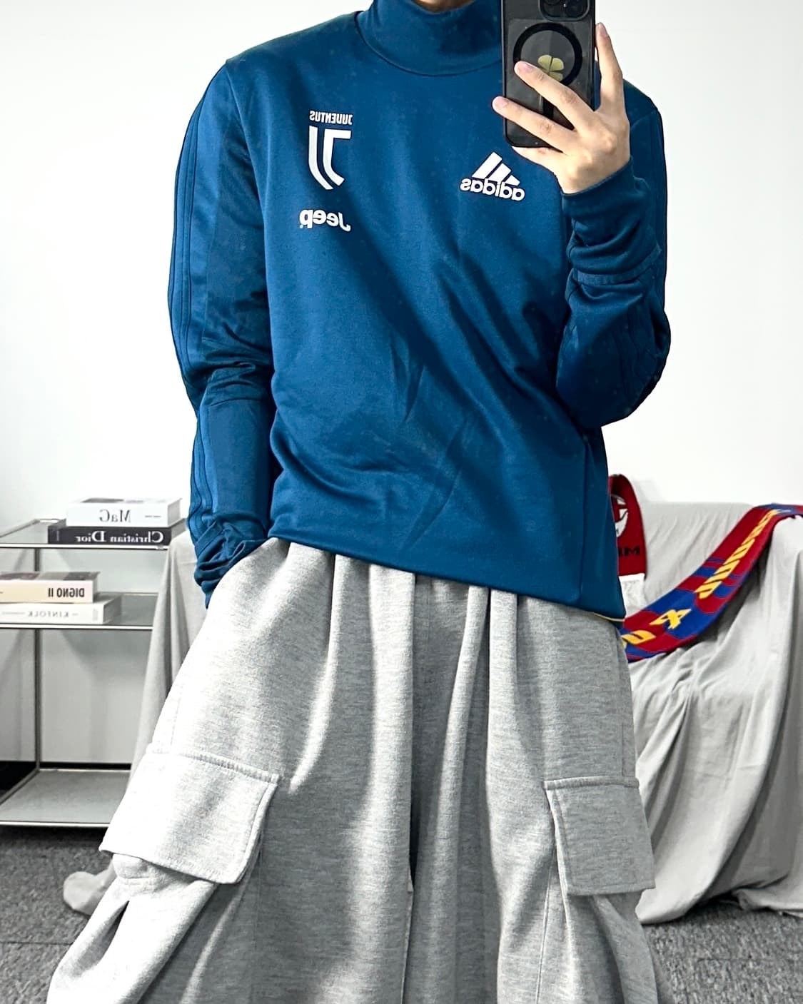 아디다스 17-18 유벤투스 트레이닝탑 M 상품이미지3