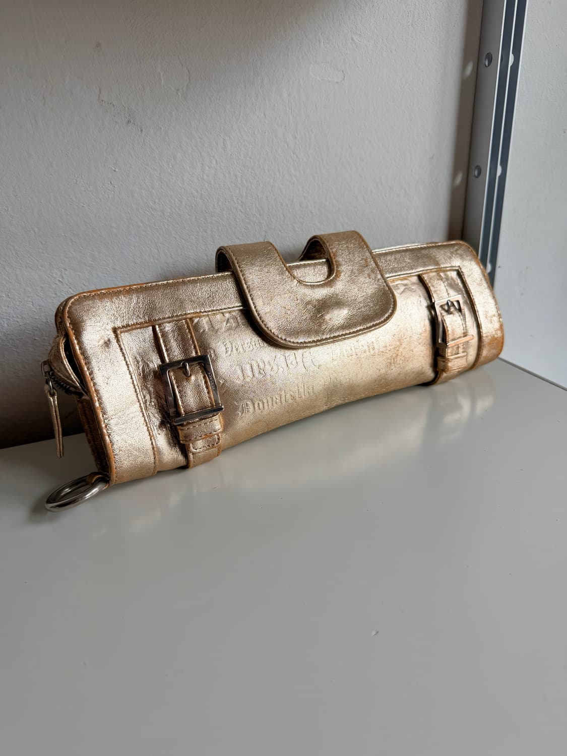 90s 베르사체 골드 클러치 백 상품이미지1