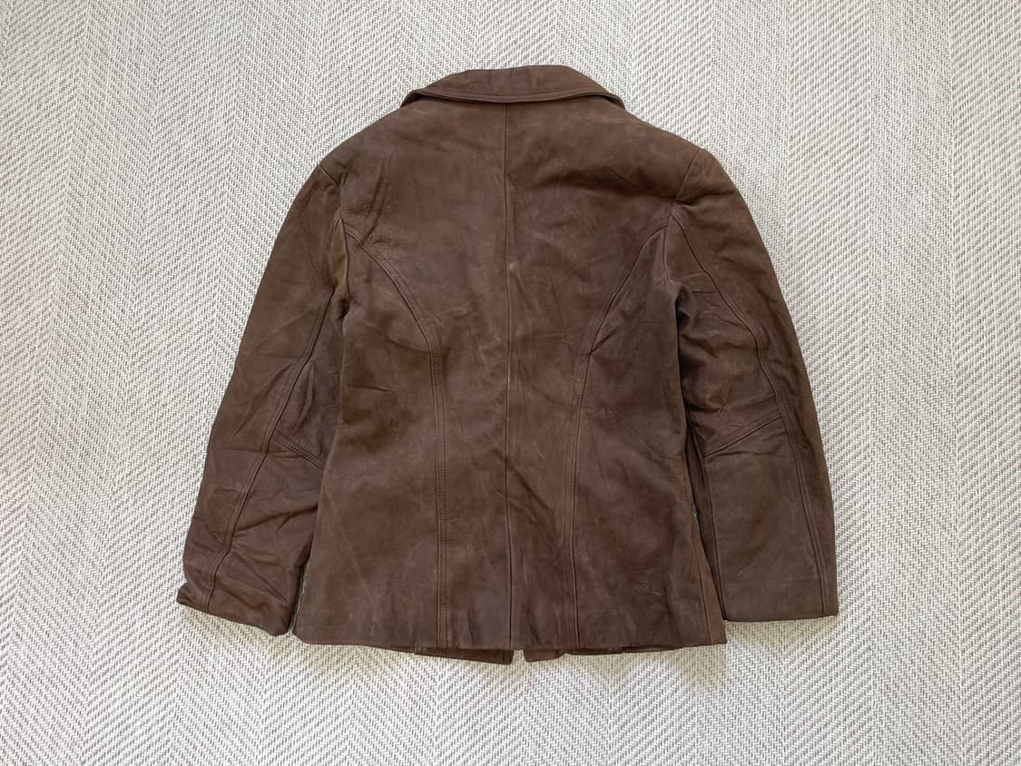 오스카 레오폴드 카우레더 지퍼 자켓 상품이미지6