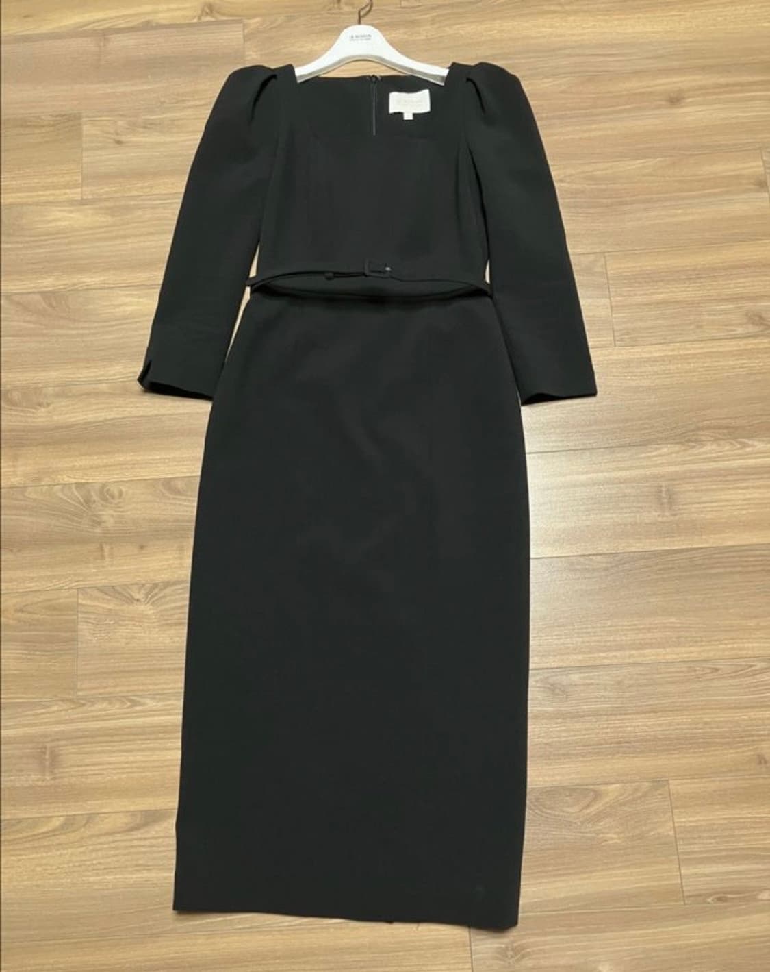 르로망 스퀘어넥 슬림 드레스 1사이즈 상품이미지3