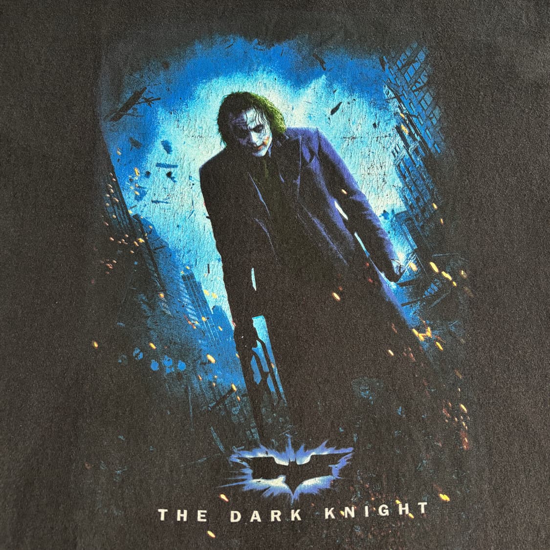 00s 빈티지 다크나이트 조커 프로모 티셔츠 상품이미지5