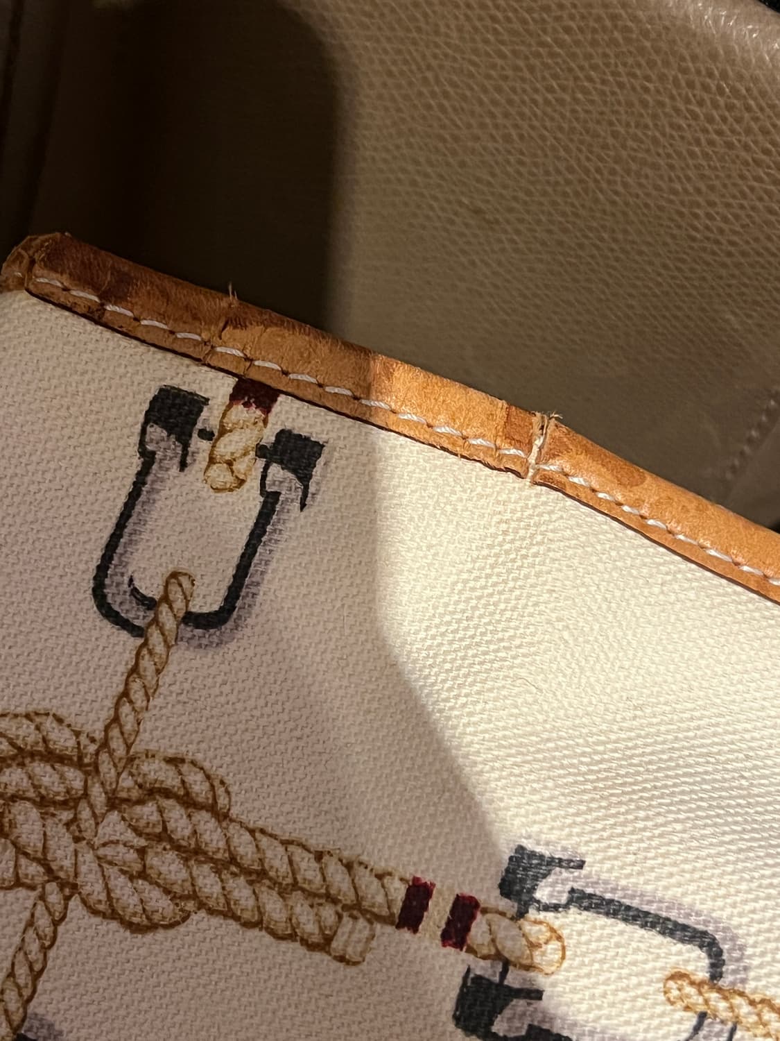 BALLY genuine leather tote bag (ivory) 상품이미지4