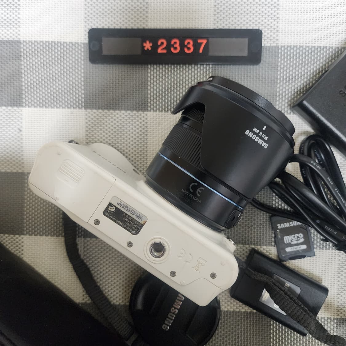 삼성 NX 100 디지털카메라 화이트바디 가방세트 상품이미지5