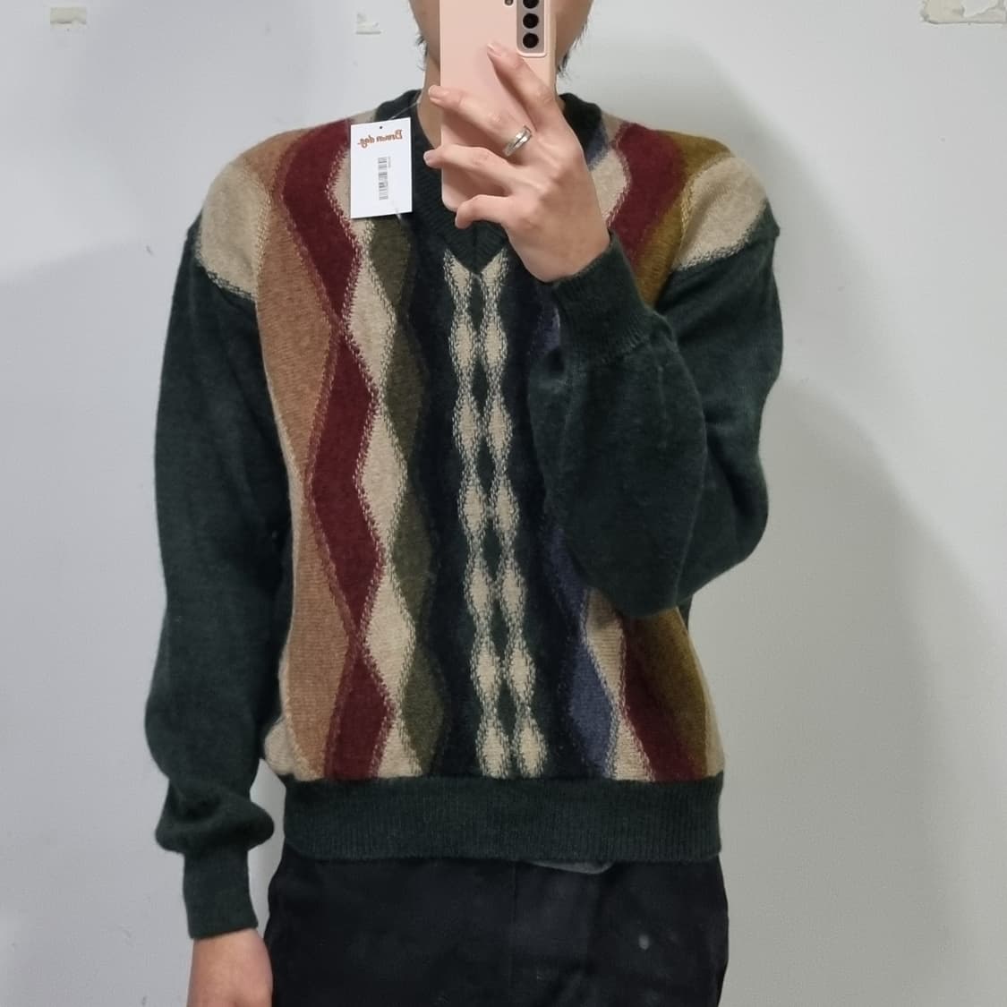 재패니즈 빈티지 울 니트 상품이미지3