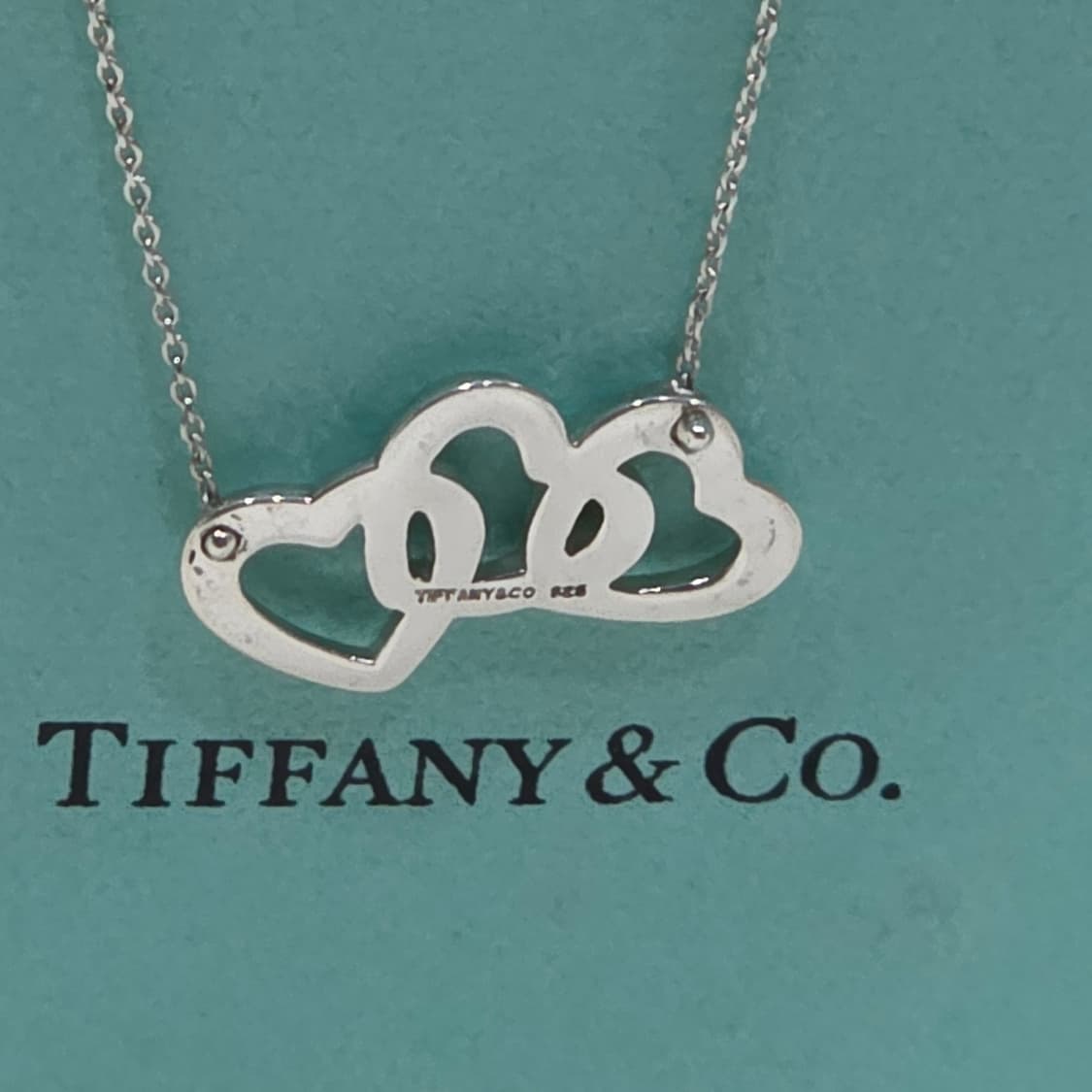 티파니 트리플 하트 실버 925 목걸이 상품이미지4