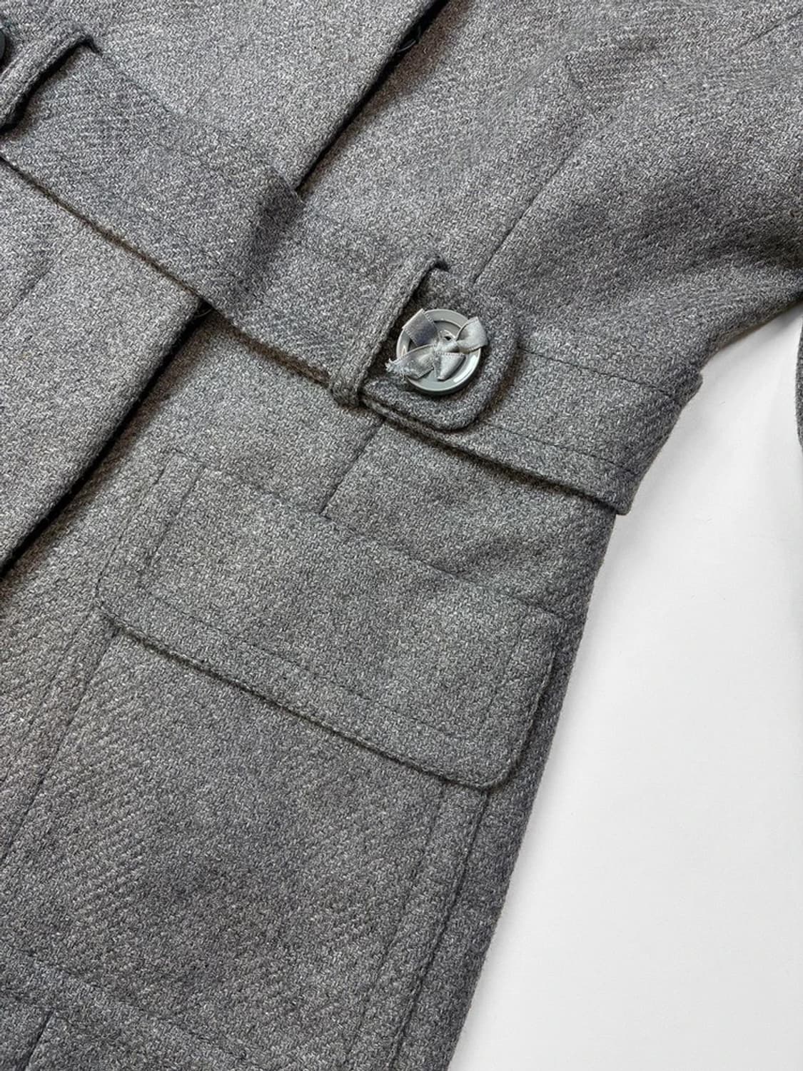 발렌티노 오리지널 울 헤링본 코트 PN5422 상품이미지4