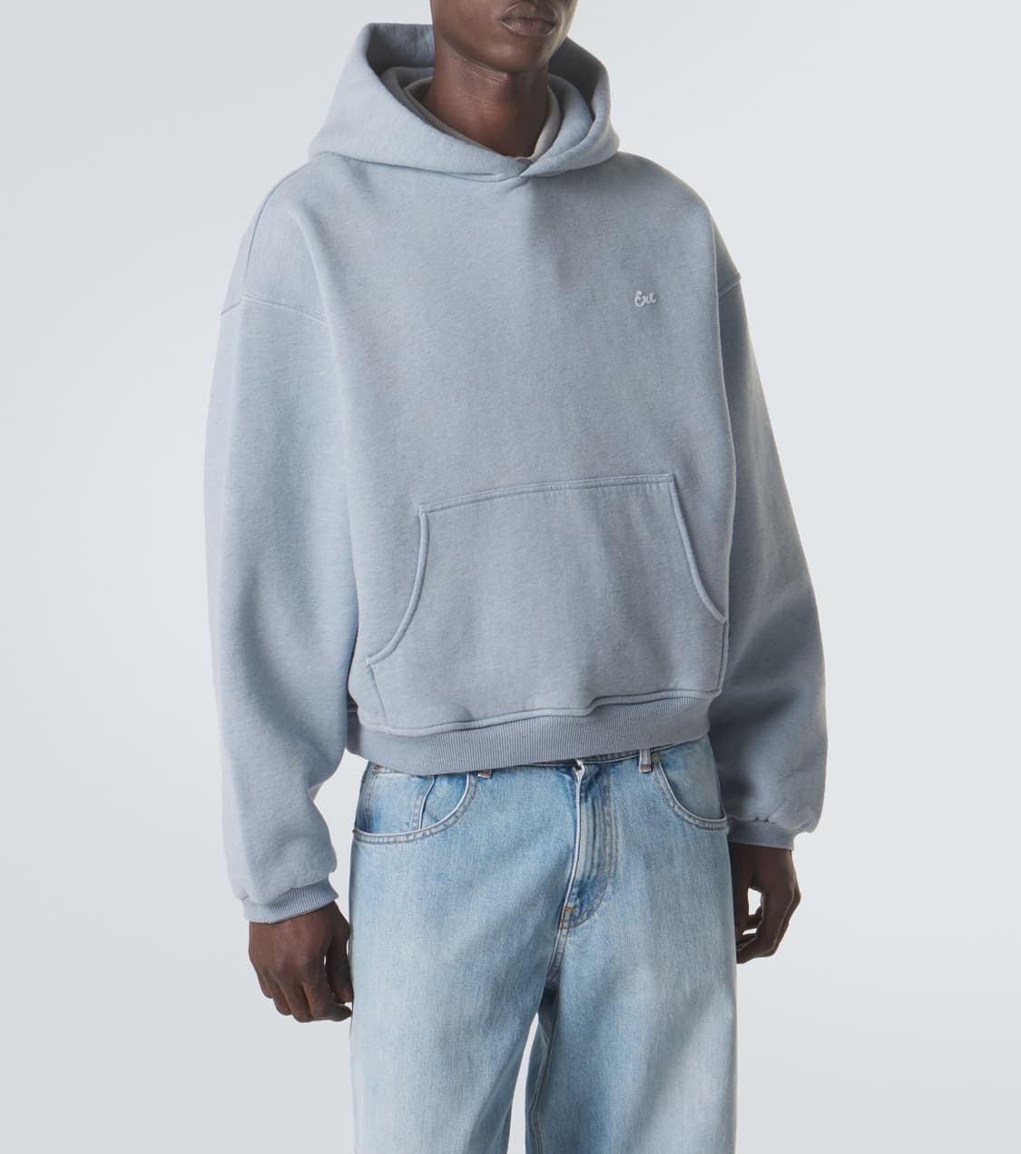 [XL]이알엘 ERL 26ss 로고 후드티/블루 상품이미지2