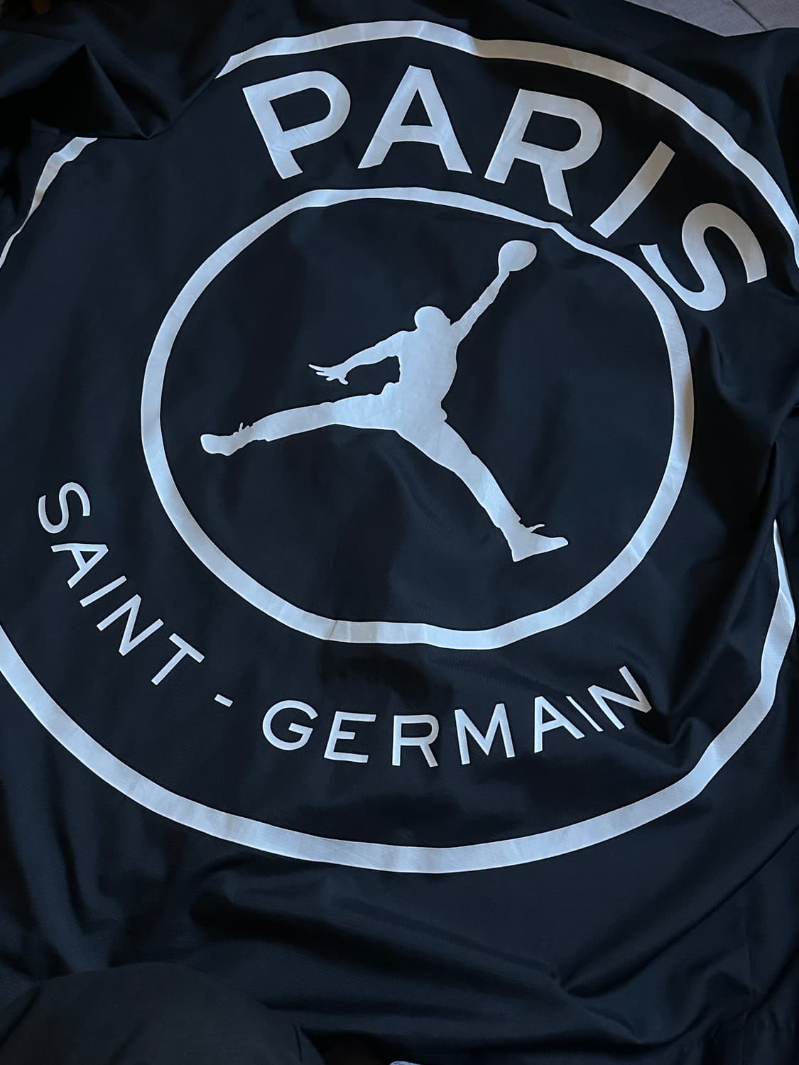 조던 x 파리 생제르맹 코치 자켓 블랙 화이트 S 상품이미지6