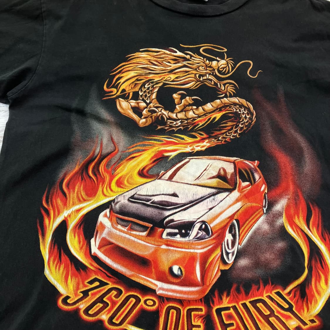 빈티지 분노의 질주 양면 프린팅 반팔 793 y2k 스트릿 갸루 펑키 상품이미지6