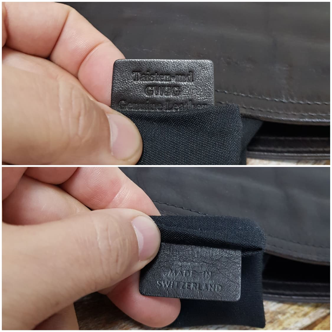 [정품] 발리 가죽 크로스백 다크브라운 상품이미지10