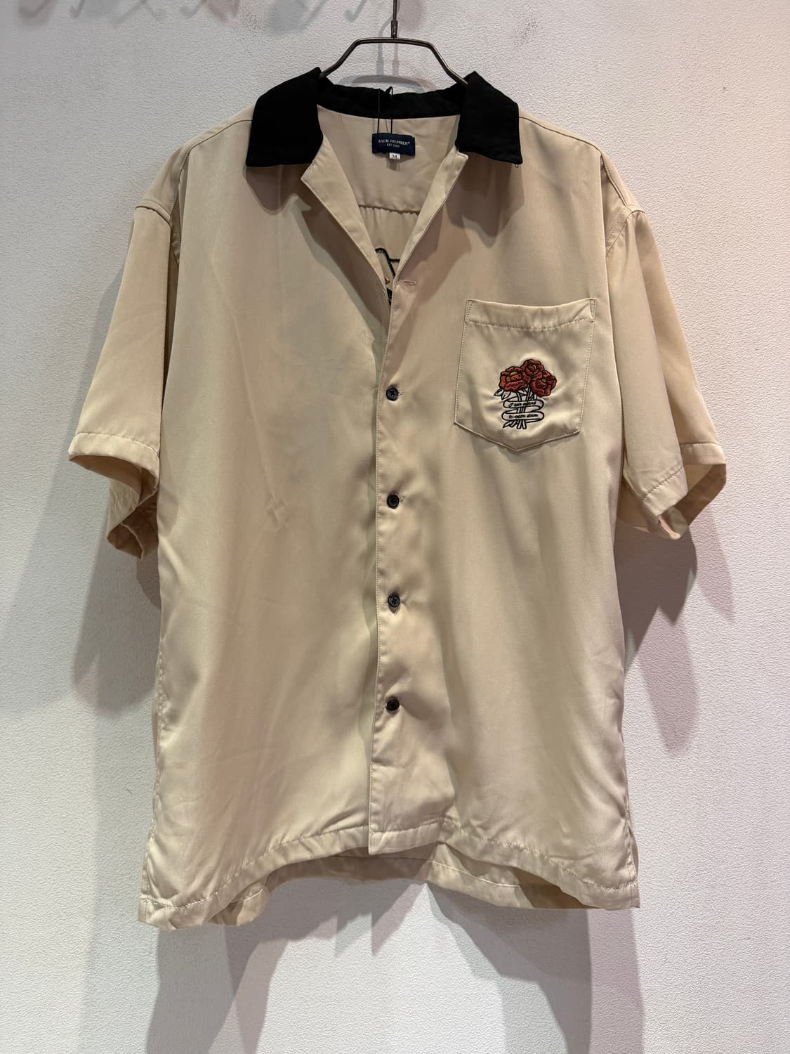 Back Number Vintage 8-Ball Bowling Shirt 상품이미지2
