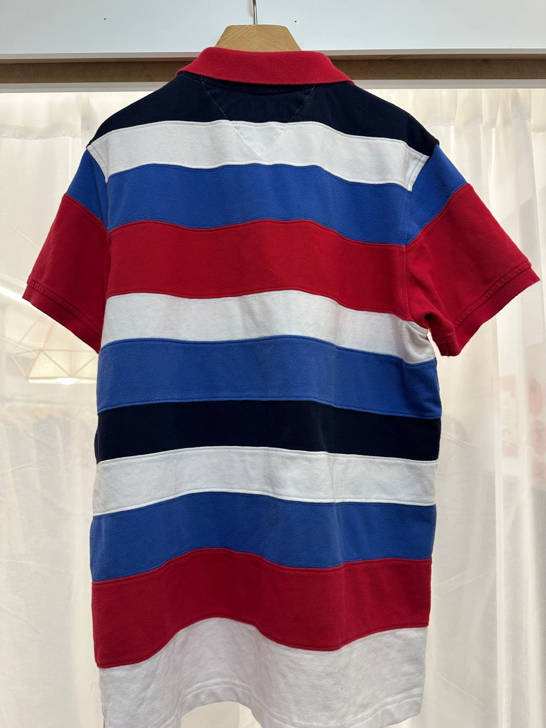 타미힐피거 카라 반팔티 상품이미지4