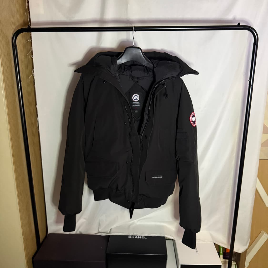 캐나다구스 칠리왁 봄버 패딩 자켓 블랙 상품이미지3