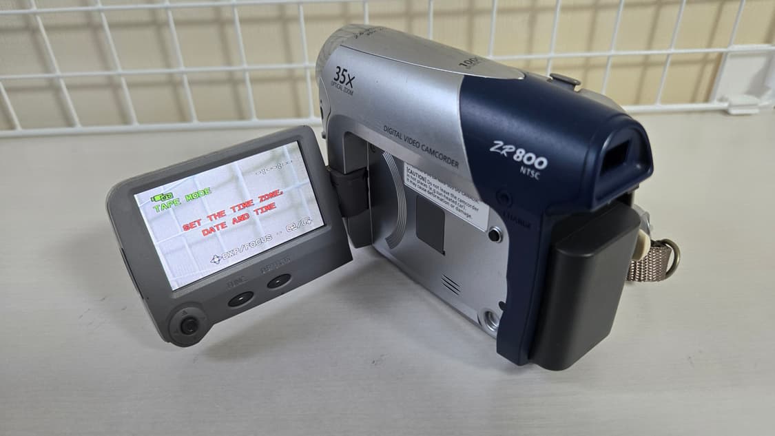 (6mm테이프캠코더)캐논 Zr800(2번째) 상품이미지5