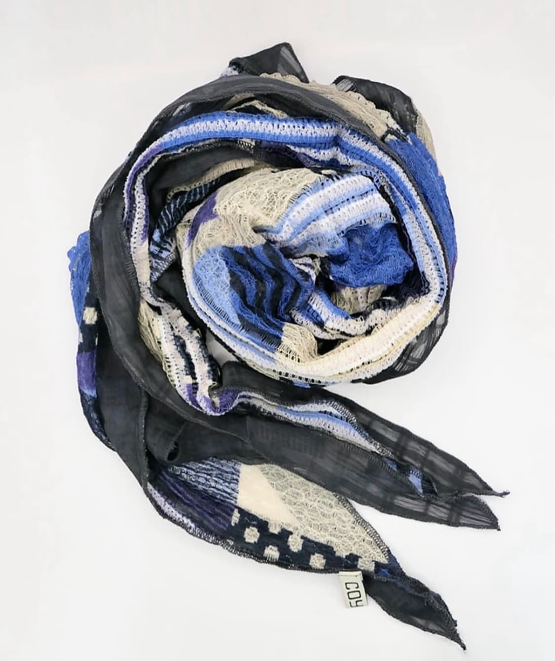 코이세이오 스카프 블루 상품이미지1