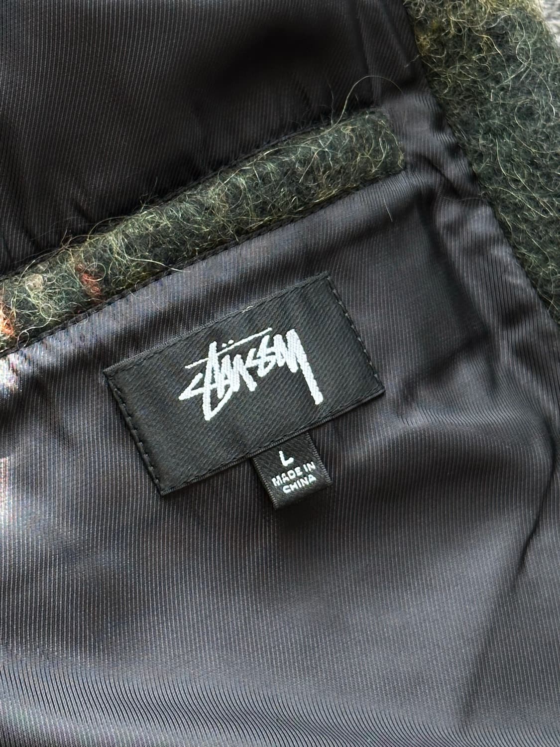 (L) stussy mohair club jacket 스투시 모헤어 자케 상품이미지3