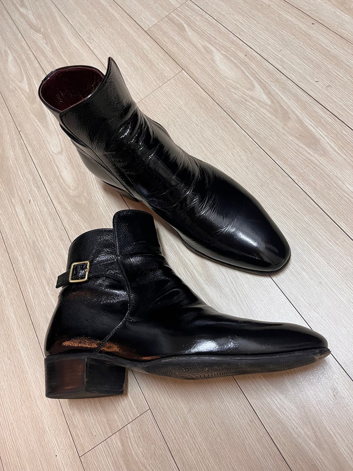 [42]Husbands Paris 페이던트 조드퍼 부츠 상품이미지4