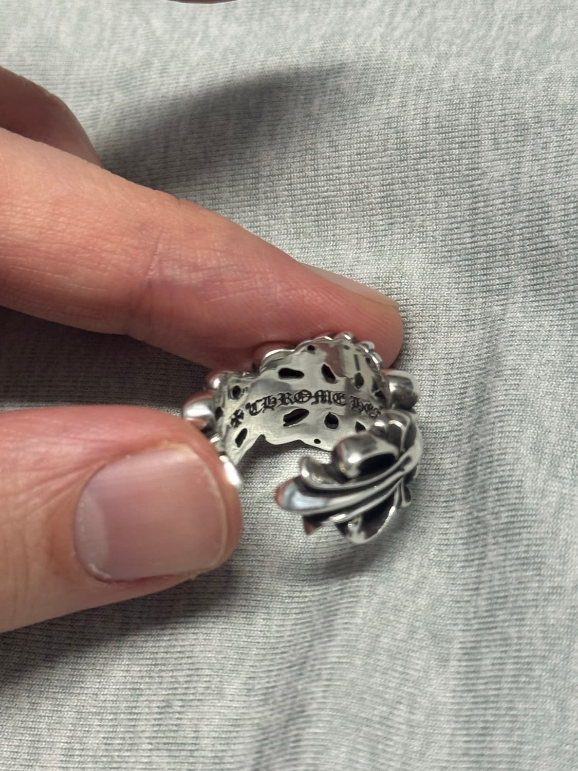 [us5.5]크롬하츠 더블플로랄링 상품이미지5