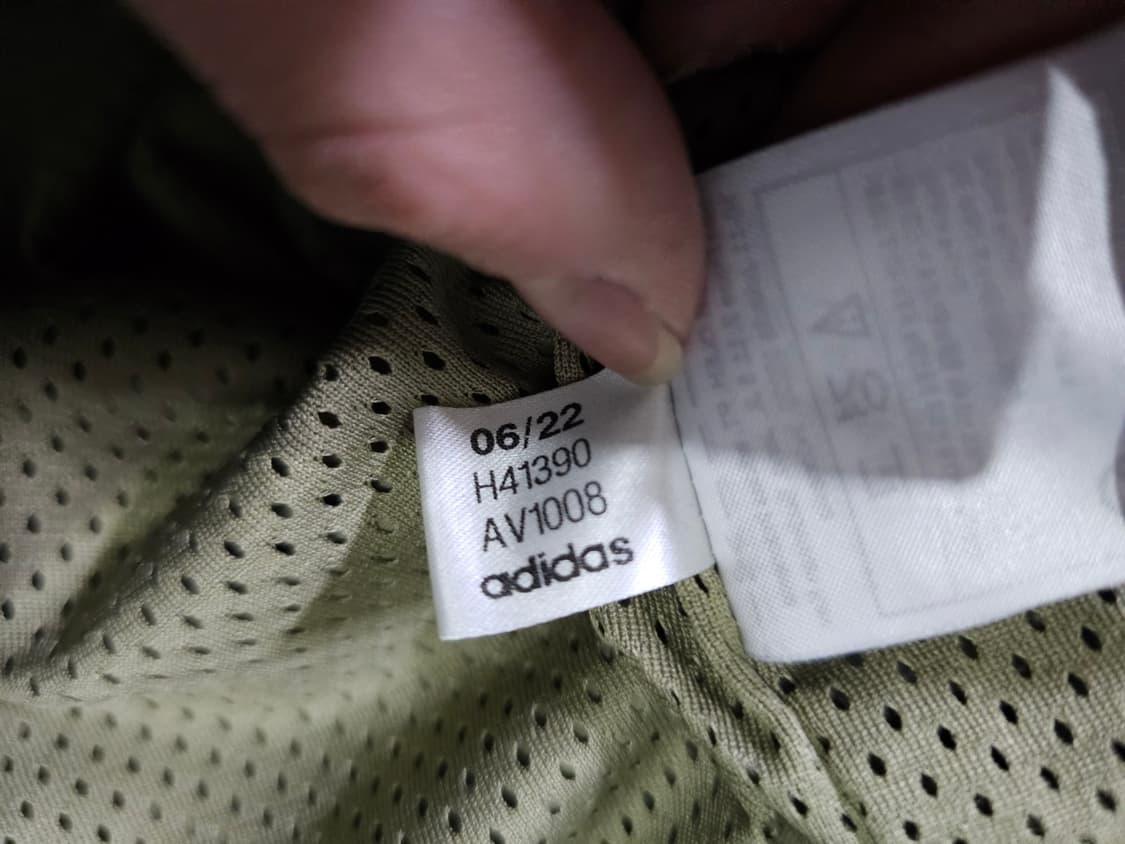 아디다스 올리브 카키 트랙탑 락업탑 115 / 3XL 상품이미지7