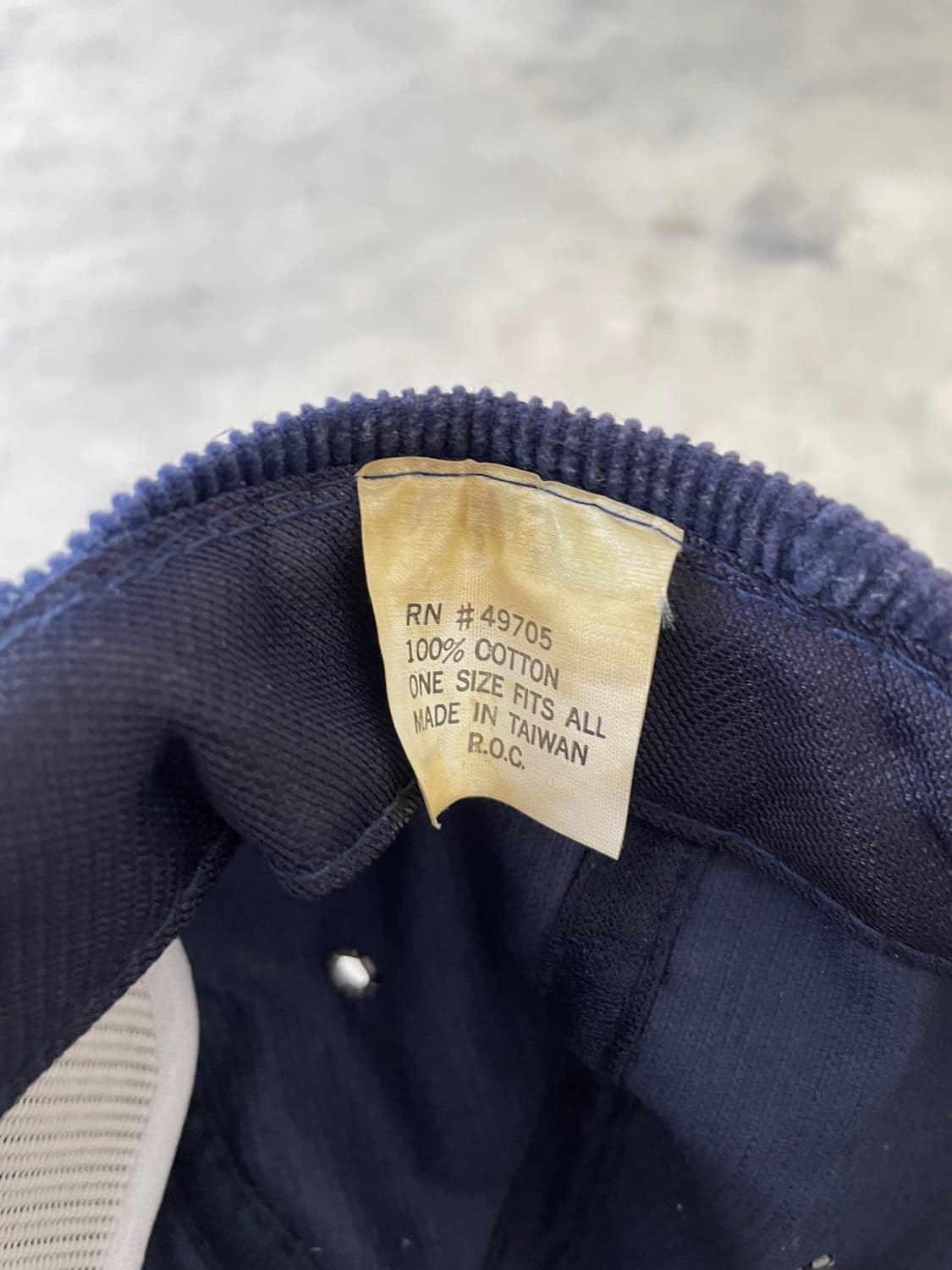 90s Camel Faded Corduroy Trucker Cap 상품이미지5