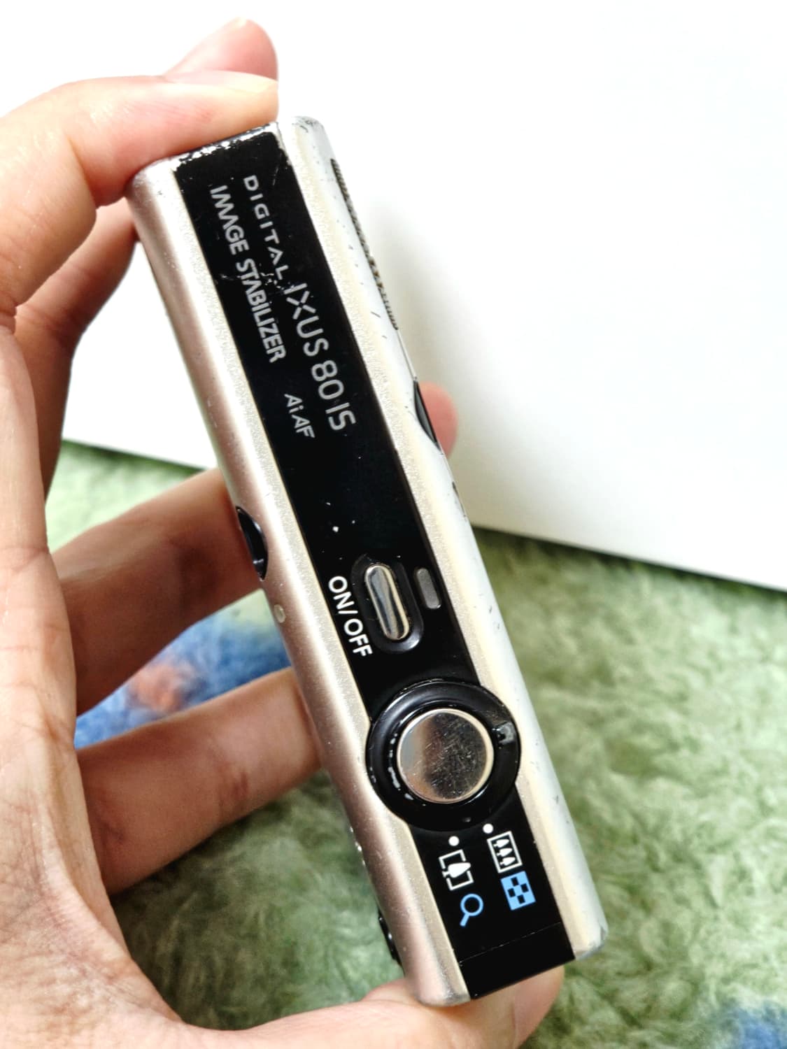 [바로사용가능] 캐논 익서스 ixus80is 빈티지 디카 실버 상품이미지5