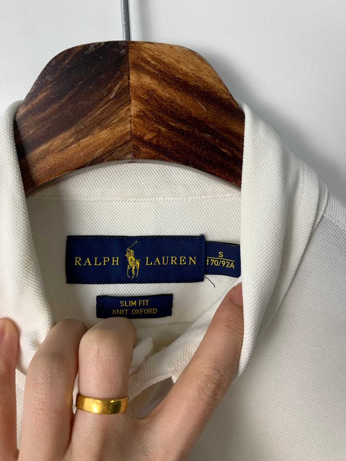 폴로 랄프로렌 화이트 옥스포드 셔츠 상품이미지6