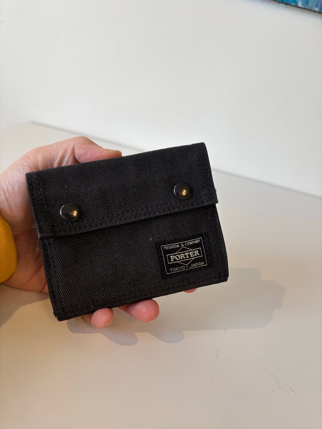 요시다 포터 스모키 블랙 반지갑 상품이미지7