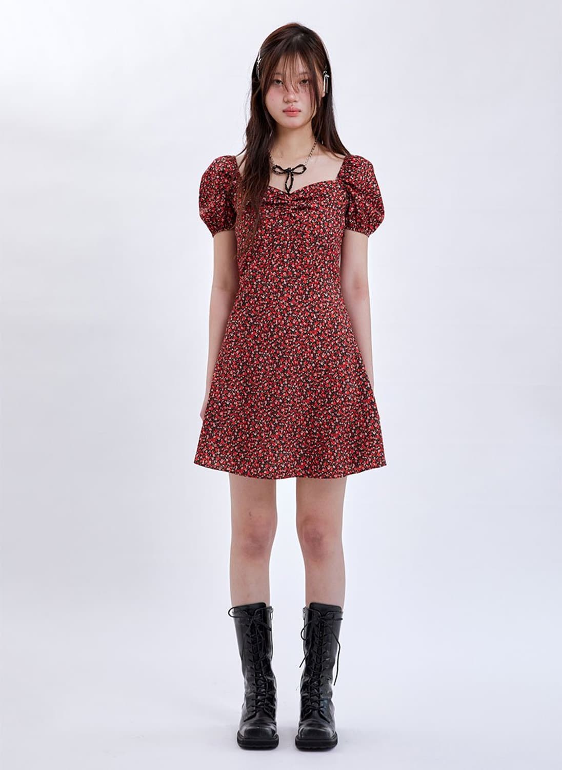 루루서울 Red Pansy Dress (Red)
새상품 상품이미지2