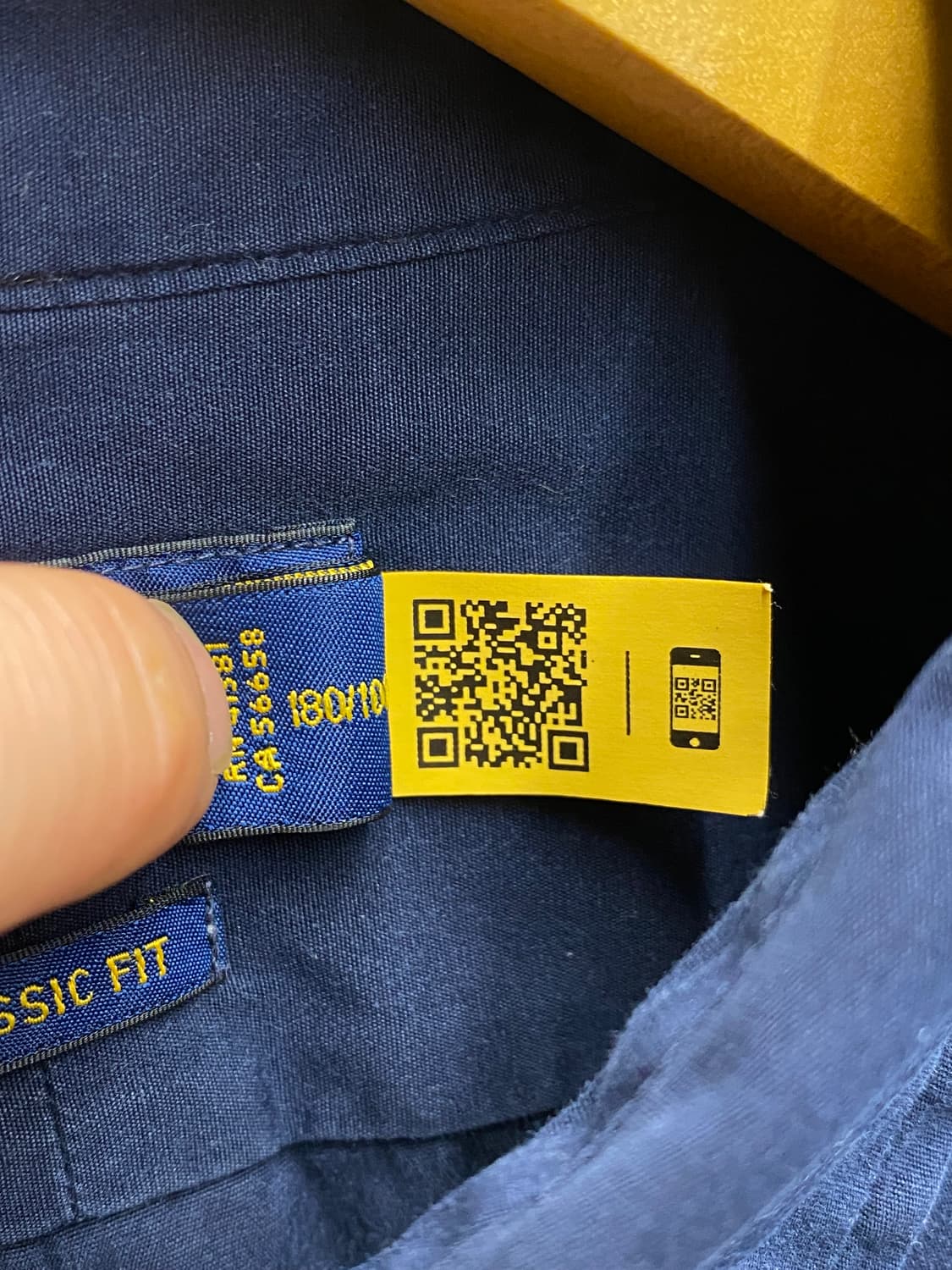 [L] Polo Ralph Lauren 폴로 랄프로렌 네이비 코튼 셔츠 상품이미지7