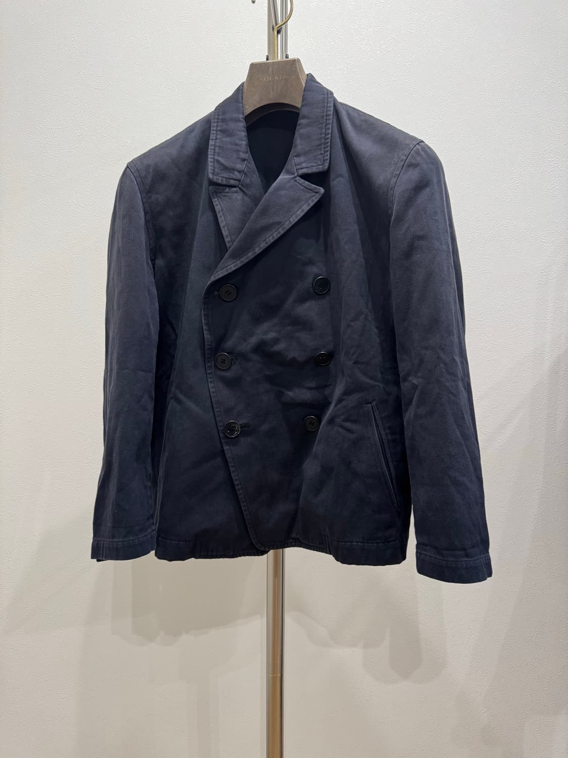 요지야마모토 90s 크롭 피코트 자켓 상품이미지2