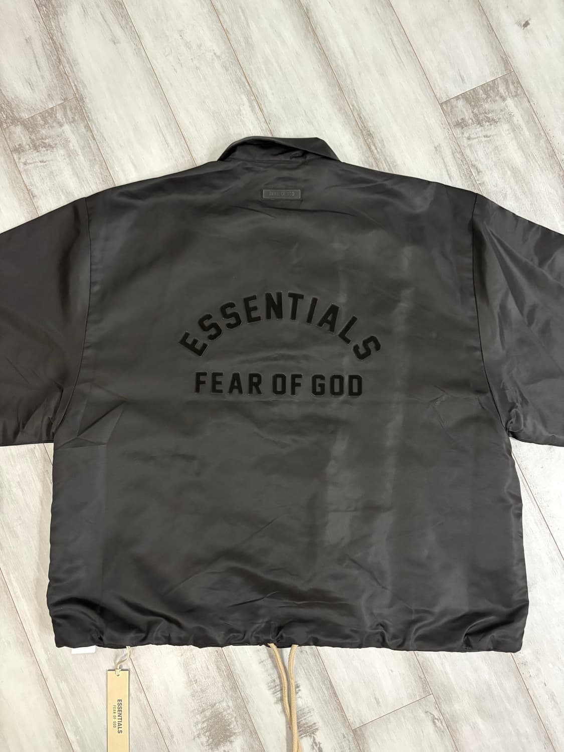 [S] 피오갓 에센셜 더 블랙 컬렉션 코치 자켓 블랙 상품이미지1