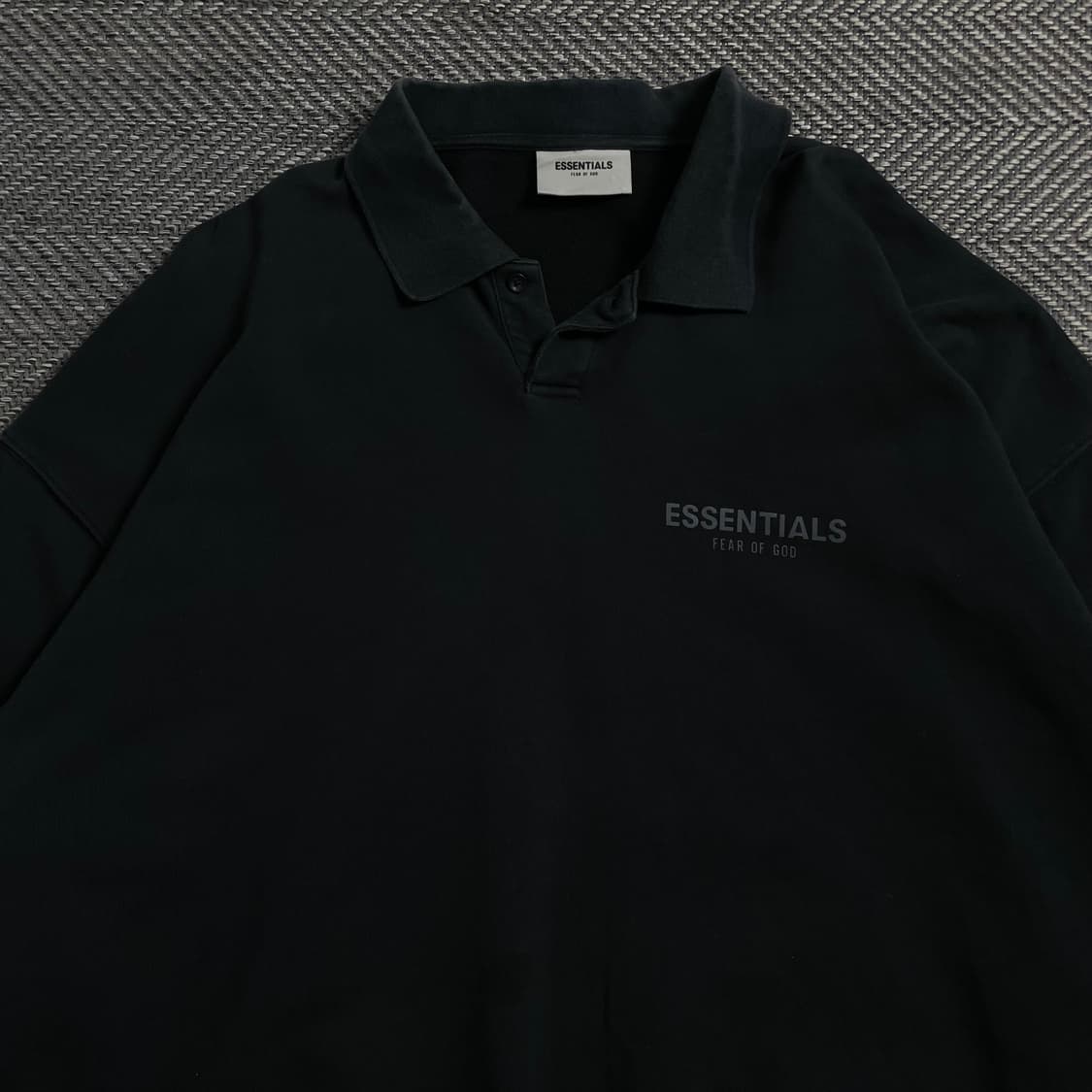 피어오브갓 에센셜 박시핏 롱슬리브 블랙 o 4080 상품이미지6