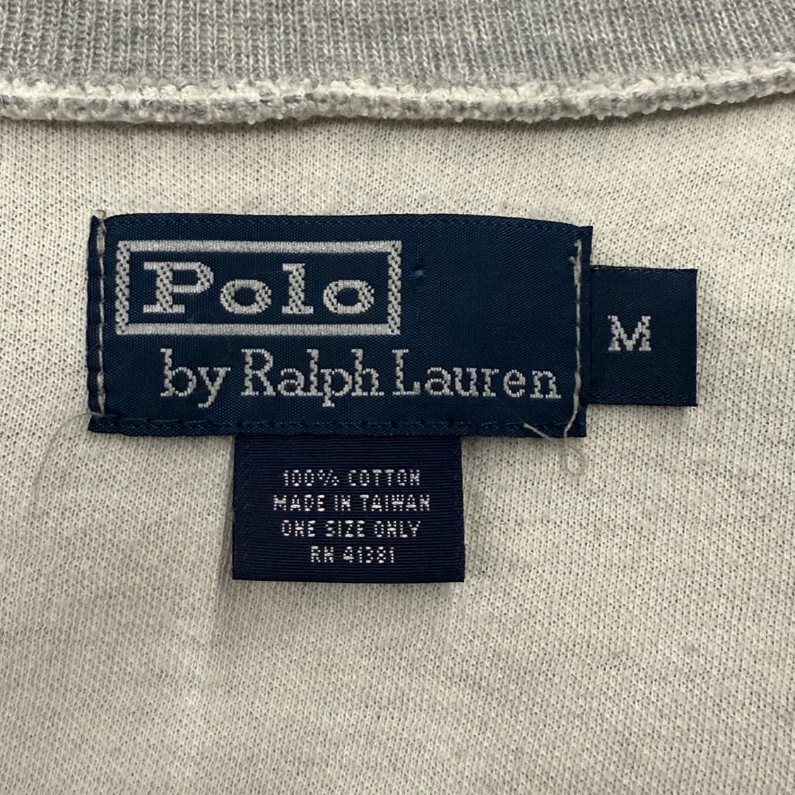 폴로 랄프로렌 그레이 집업 져지 트랙탑 상품이미지5