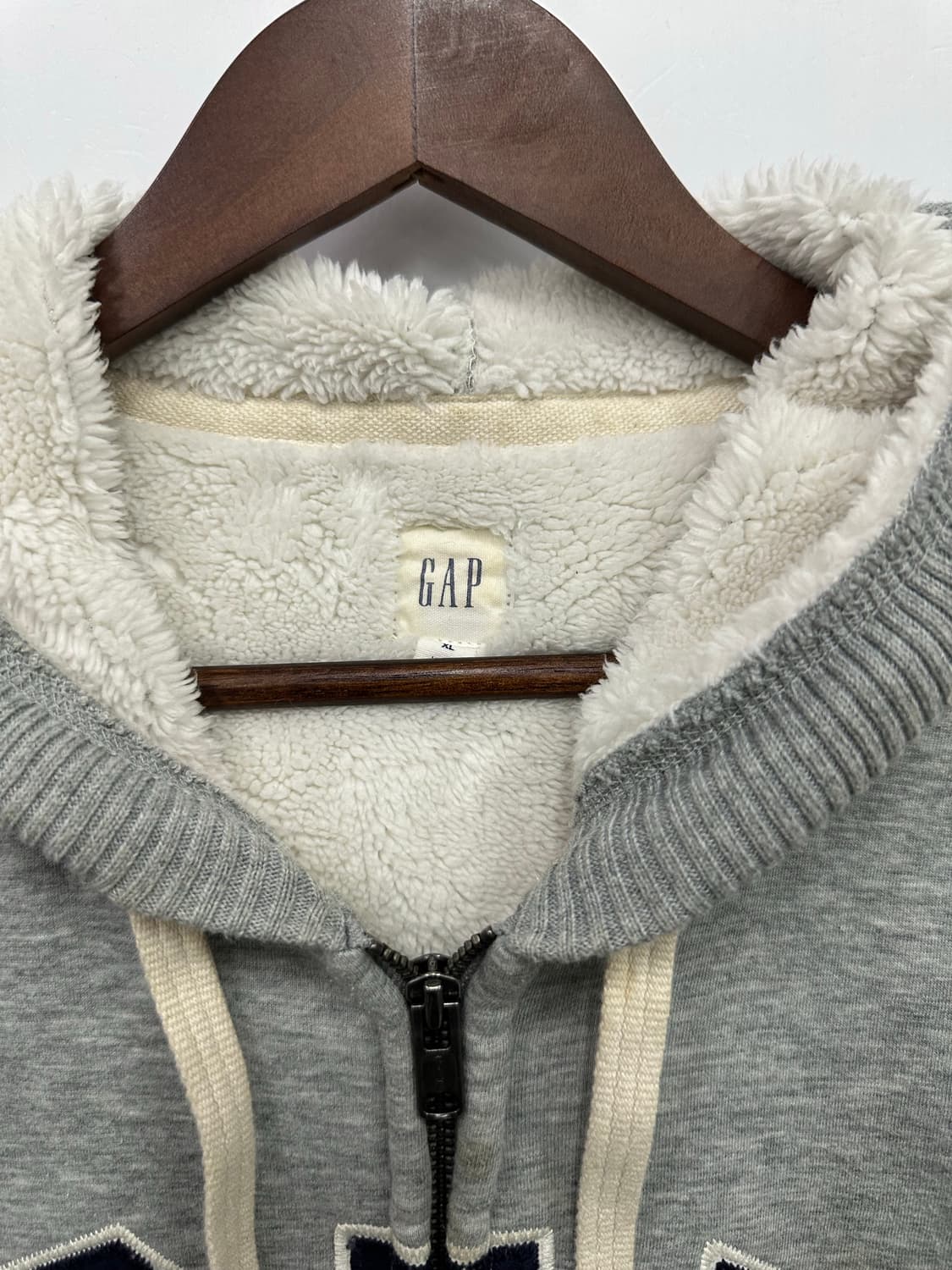 갭 그레이 털 후집  상품이미지2