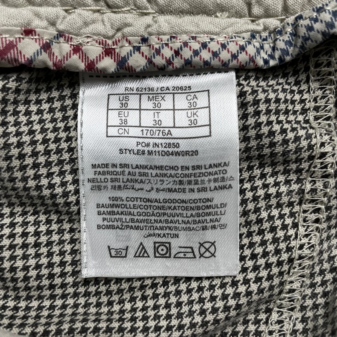 GUESS 게스 빈티지 베이지 코튼 카고 하프팬츠 A00728 상품이미지10