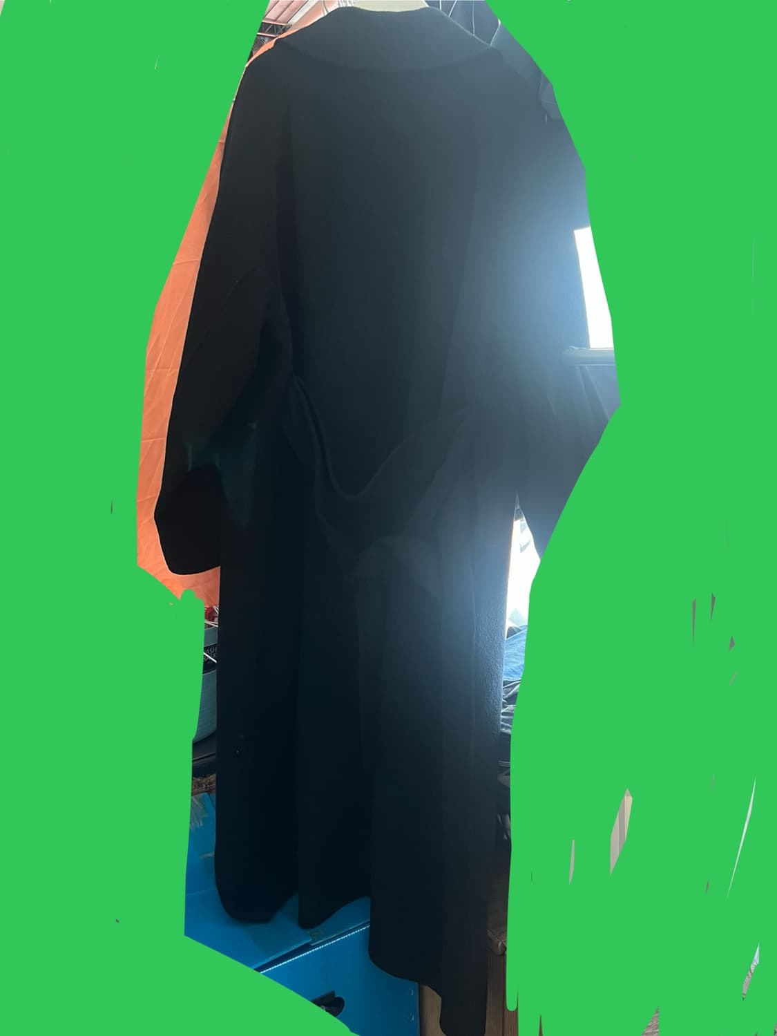 쉬이즈큐트 롱코트 블랙 상품이미지7