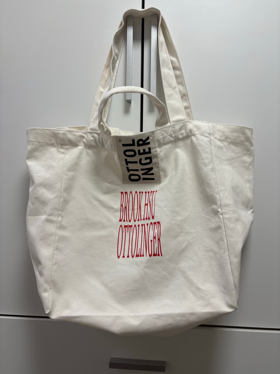 Ottolinger Off-White Maxi Shopper Tote 상품이미지1