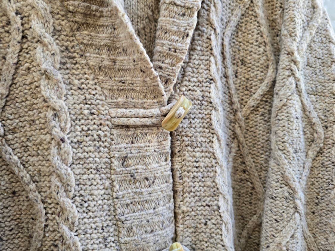 리즈 클레이본 케이블 니트 코트 상품이미지3