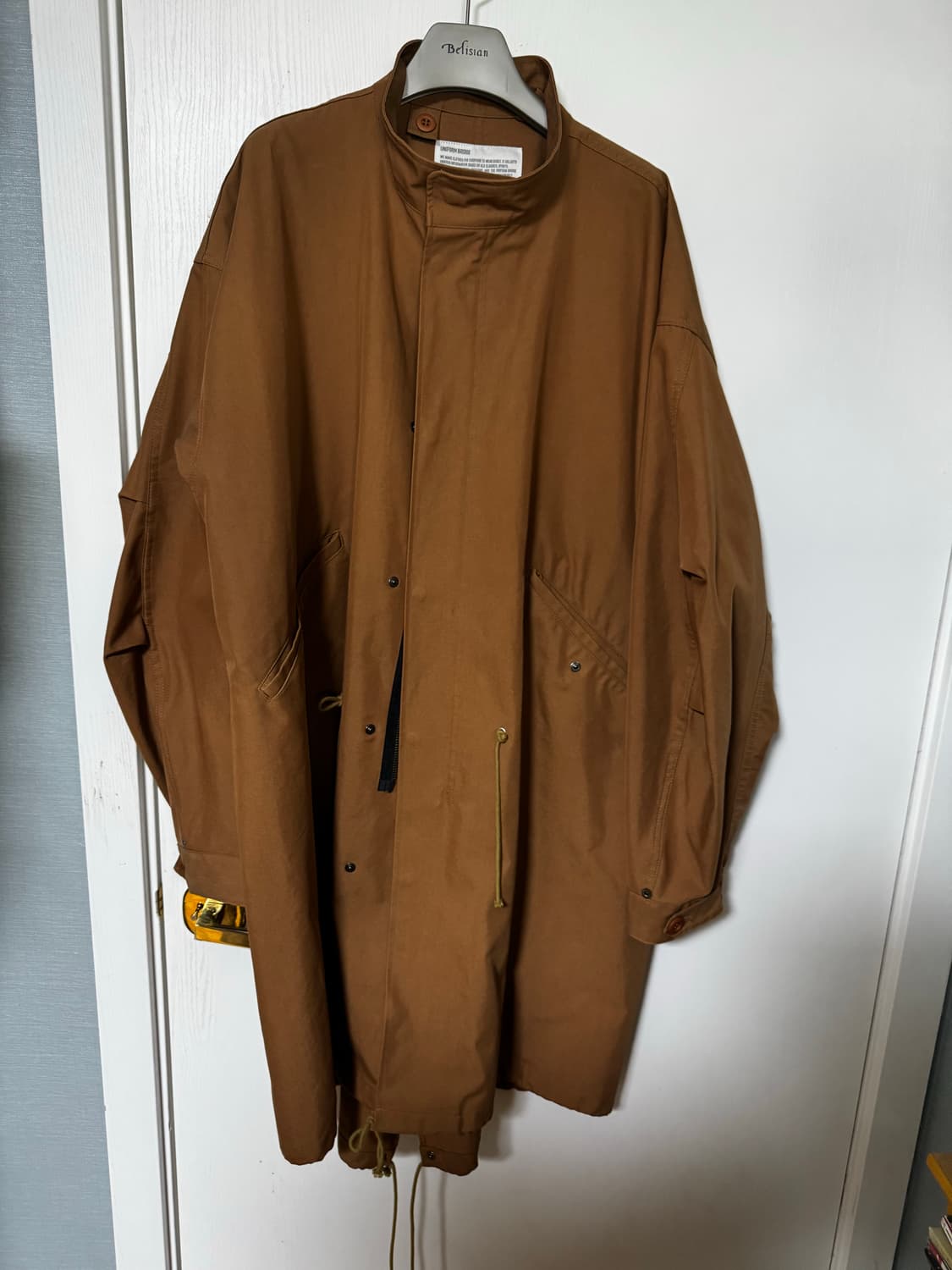 유니폼 브릿지 피쉬테일 파카 브라운 XL 상품이미지1