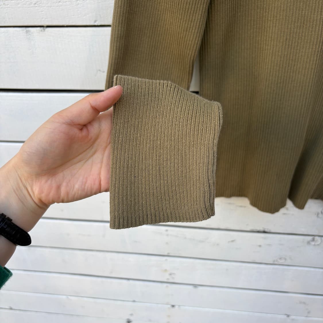 Polo 폴로 진스 골지 풀오버 반집업 상품이미지5