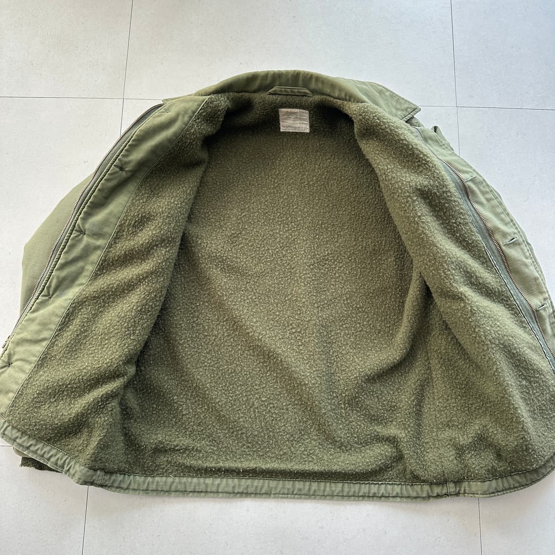 70s 오리지널 미해군 USN A-2 덱 자켓 스몰 상품이미지7