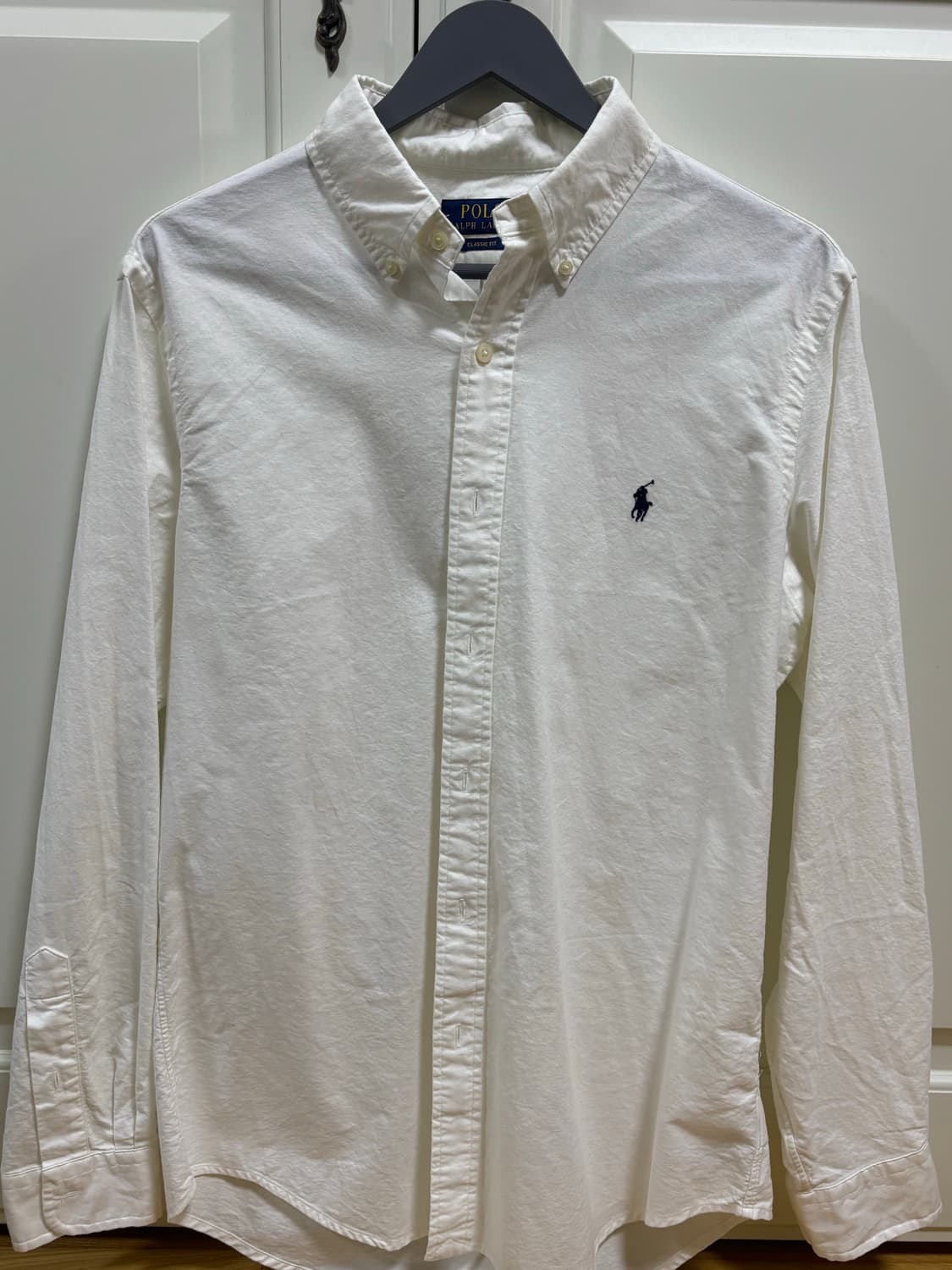 폴로 랄프로렌 클래식핏 셔츠 화이트 M사이즈 상품이미지1