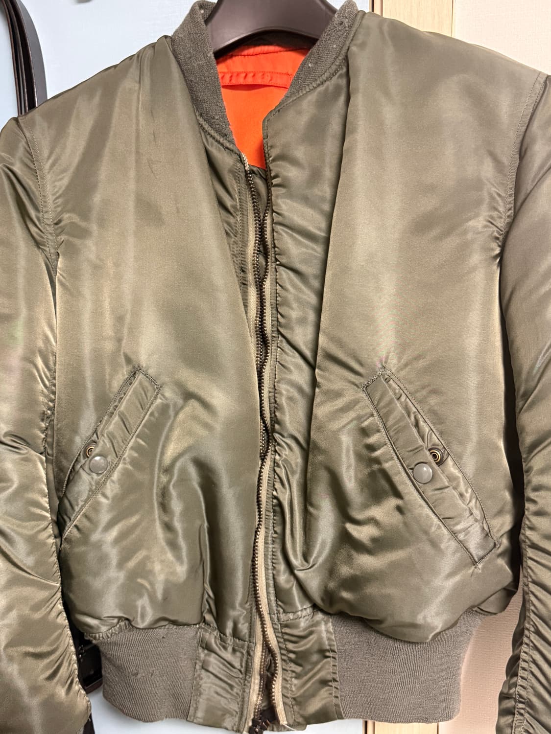 앙파인더스트리 정밀복각 ma-1 상품이미지1