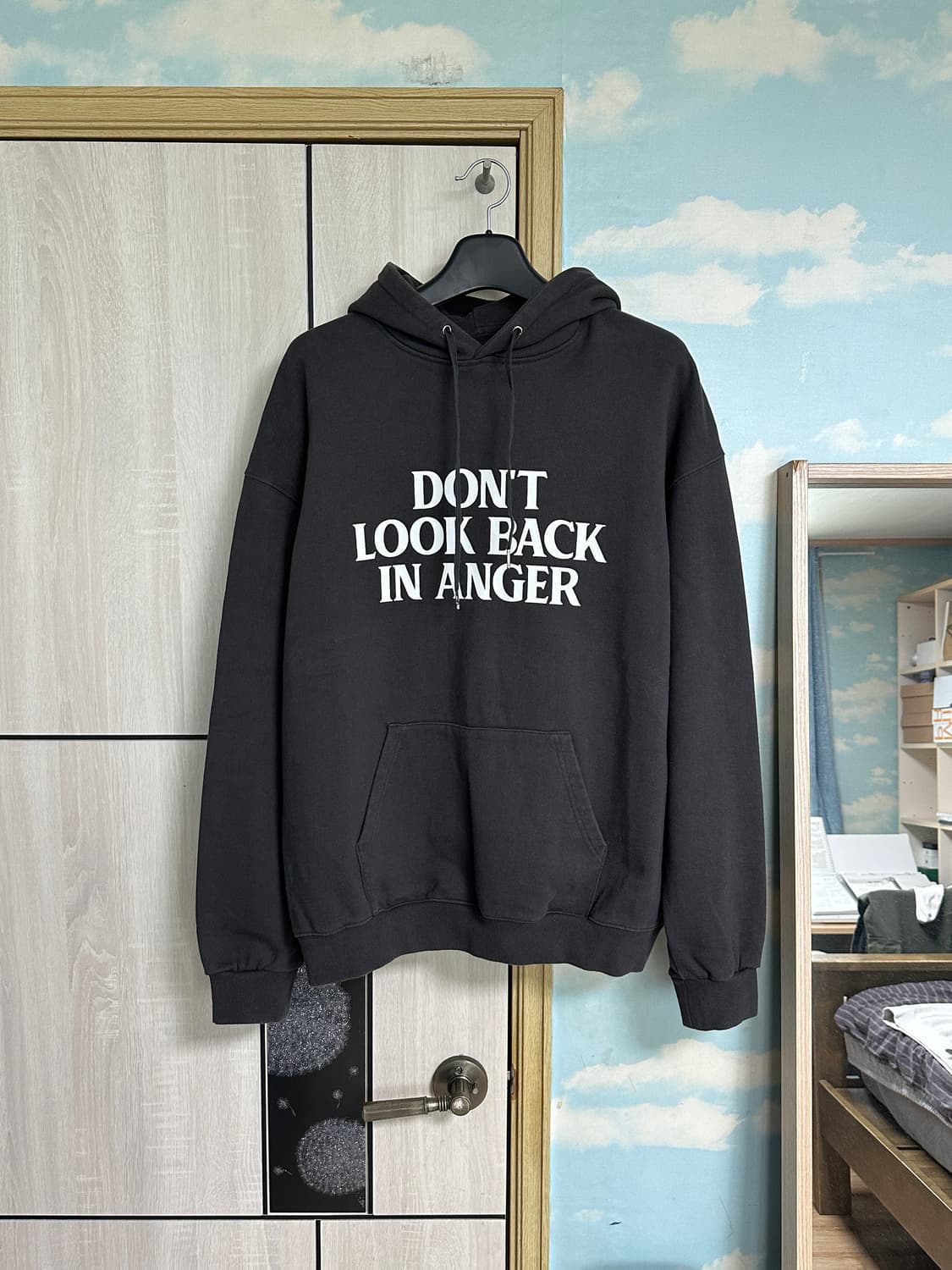 (L) 듀테로 돈룩백 후디 빈티지 블랙 상품이미지2