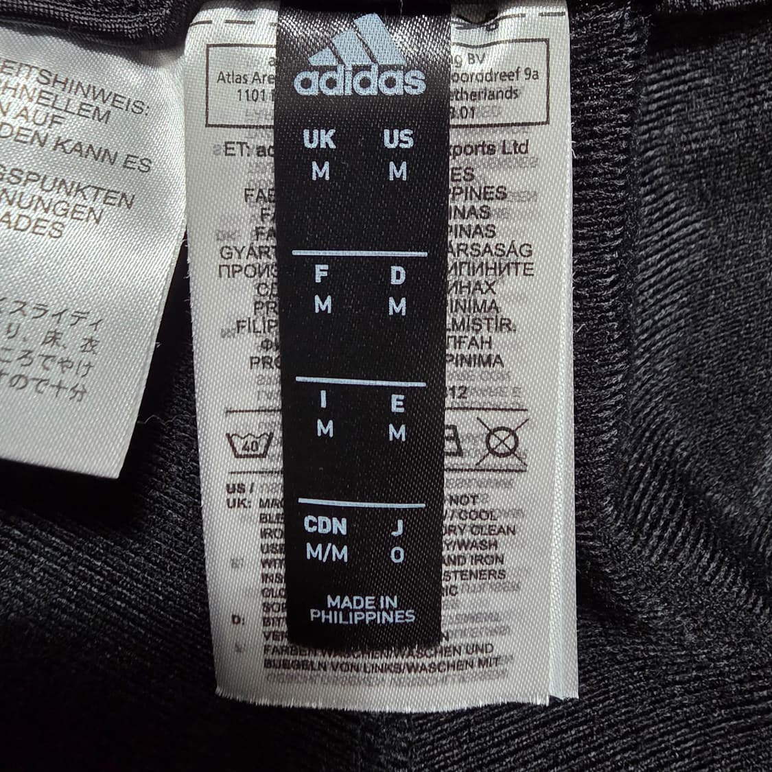 (M)아디다스 19-20시즌 레알마드리드 트레이닝복 세트 블랙/골드 상품이미지9