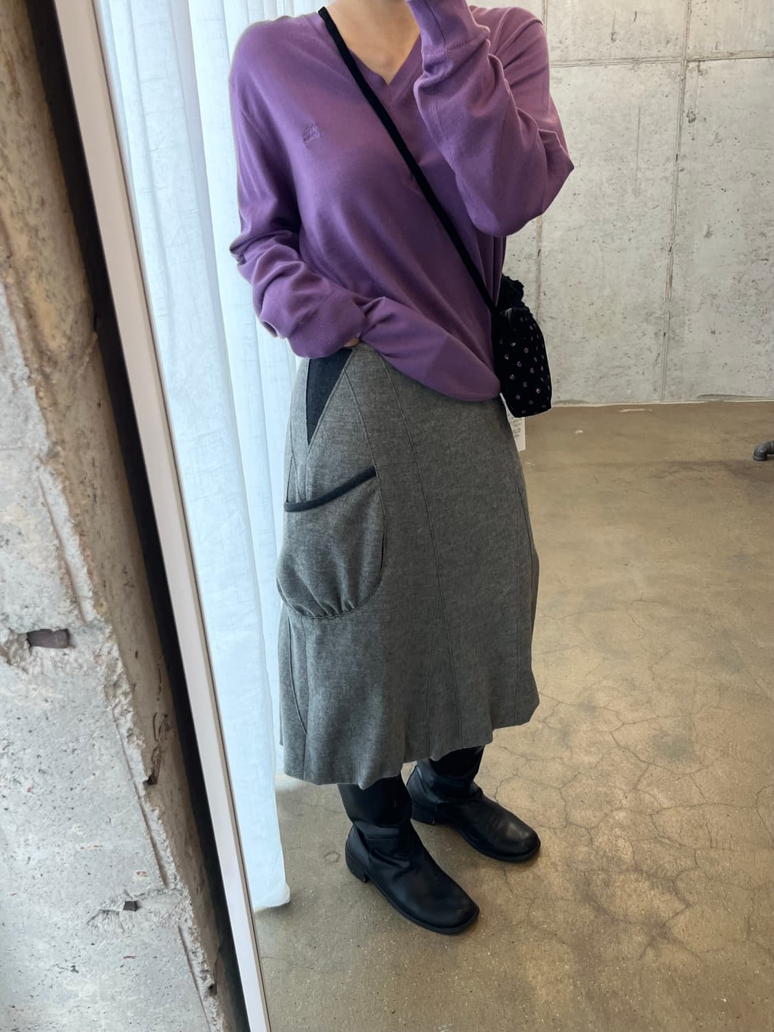 RENAULT BIS 벌룬 울 스커트 상품이미지3