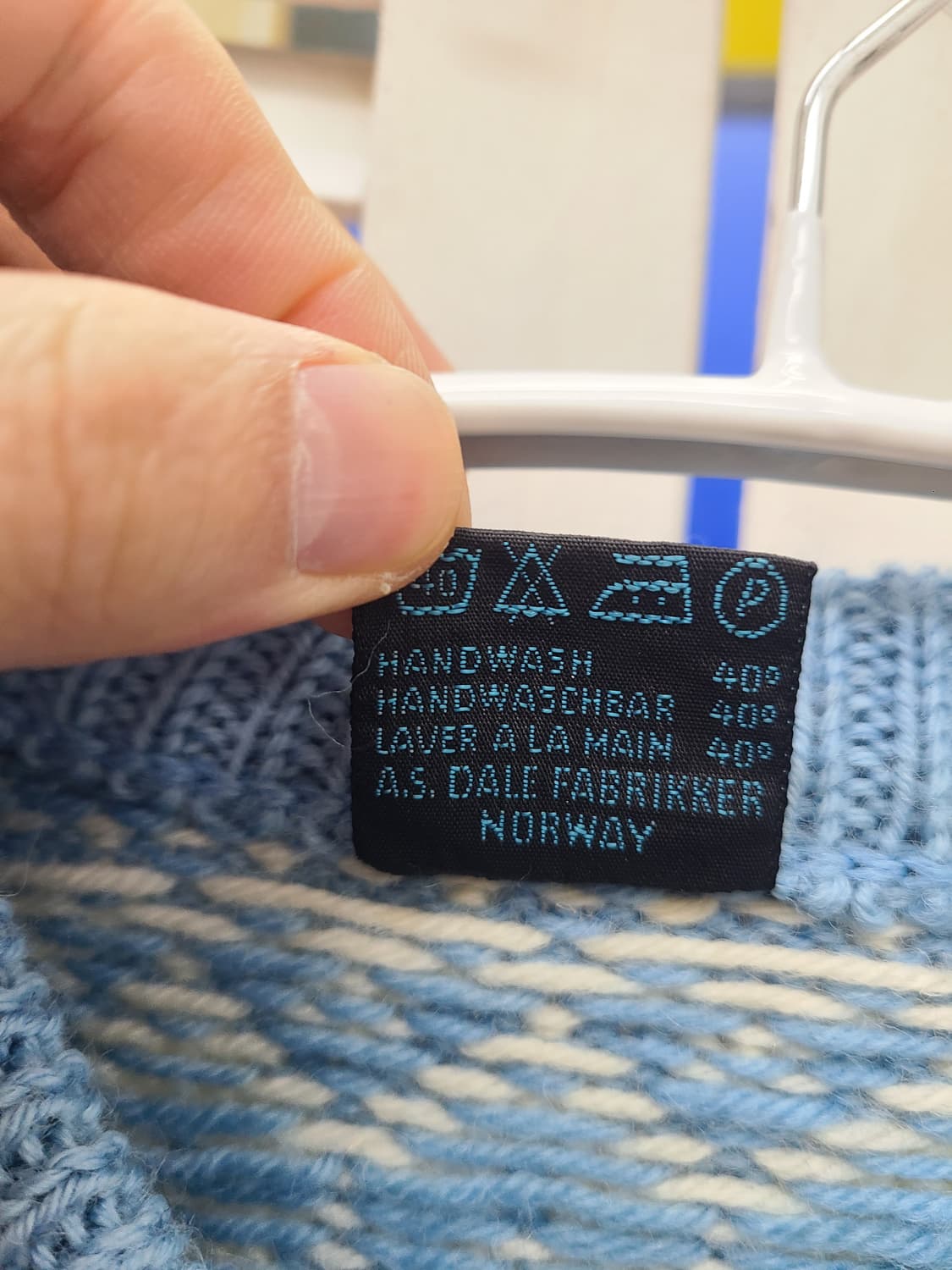 데일오브노르웨이 노르딕 니트 가디건 상품이미지4